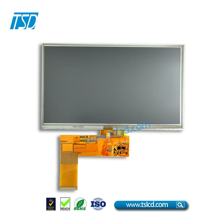 40 pin lcd display 7_0 inch TFT lcd touch screen